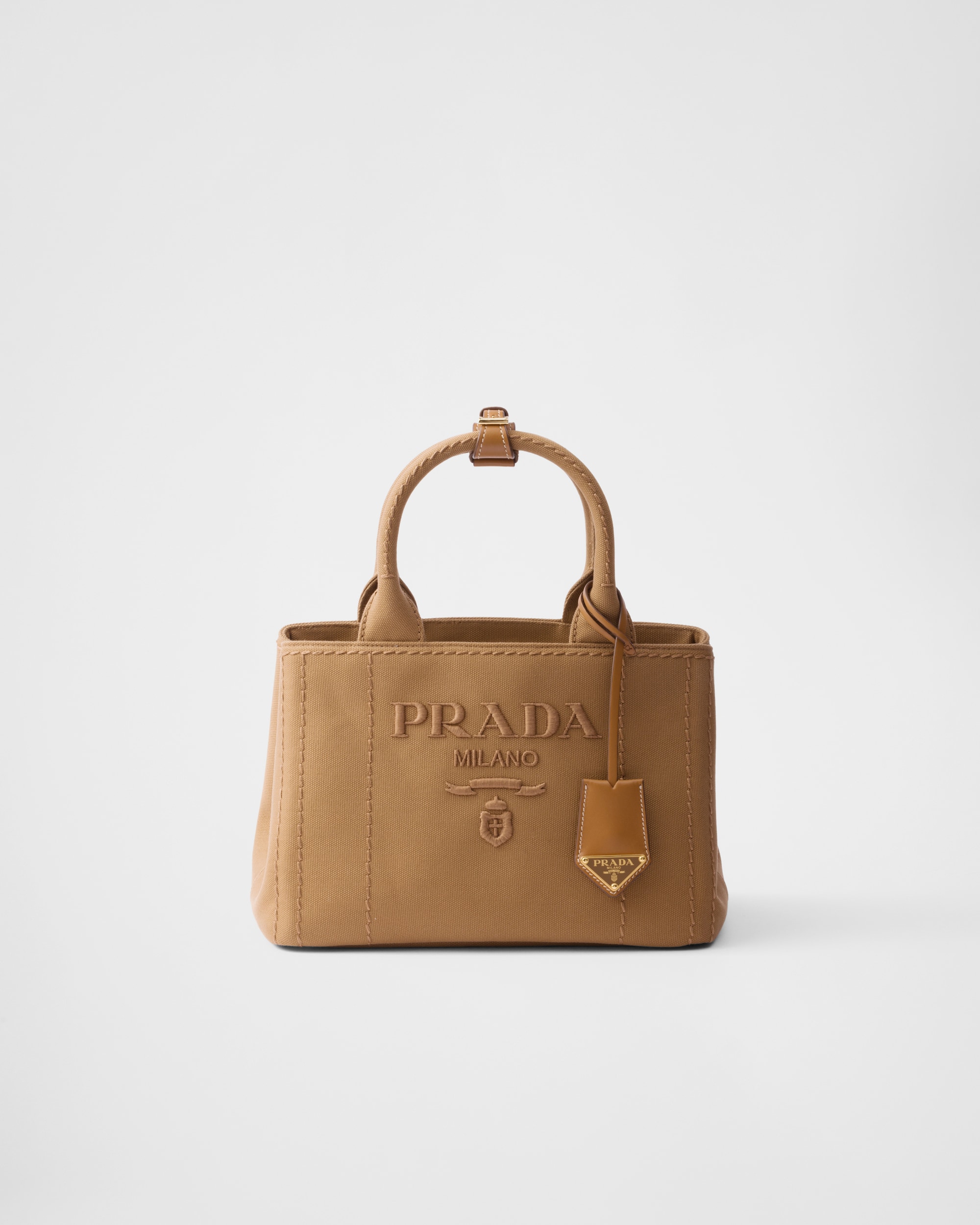 Prada Jardinière small cotton canvas handbag - Image 1